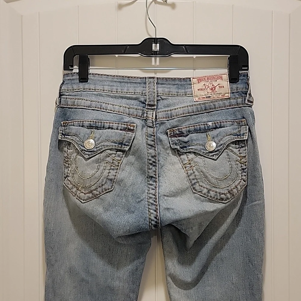 True Religion Women's Light Blue Skinny Jeans Size 26 - Picture 6 of 12